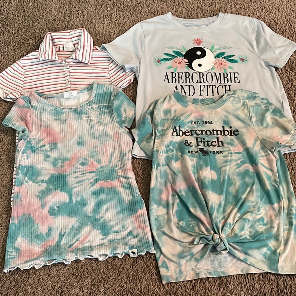 Abercrombie kids shirts 5/6